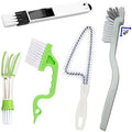 Crevice Cleaning Brush Set, Hard Bristle Grout Scrub Brushes, 5Pcs