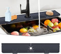 Derlights 33 inch Sink Splash Guard Mat, Silicone Faucet Handle Drip