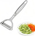 2-in-1 Multifunction Vegetable Peeler Julienne Peeler, Zinc Alloy