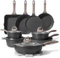 JEETEE Pots and Pans Set Non Stick 23pcs, Healthy Kitchen Cookware