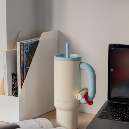 CHAKO LAB BaWang Insulated Tumbler | Tumbler with Handle and Straw