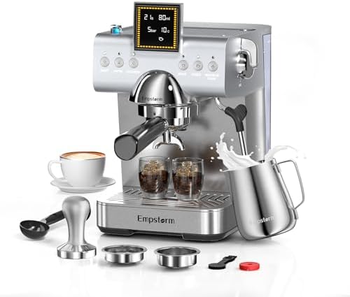 Empstorm CB2 20 Bar Espresso Machine with Milk Frother