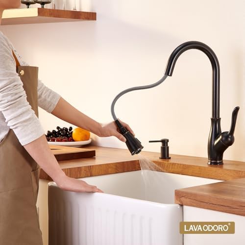 Lava Odoro Pull-Down Kitchen Faucet, Oil Rubbed Bronze