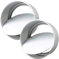 Tosnail 2 Pack 10" x 3" Round Aluminum Cake Pan with Removal Bottom