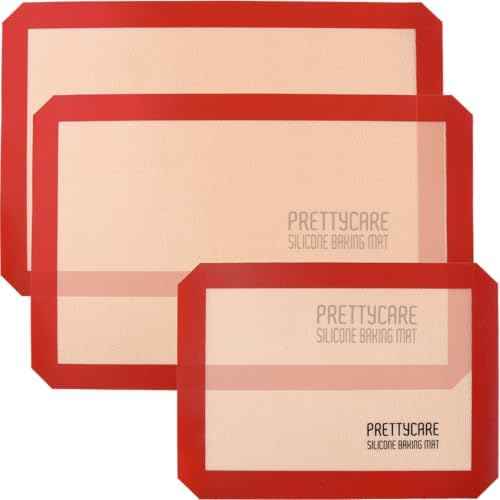 Silicone Baking Mat Set by PrettyCare