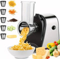 Electric Cheese Grater with 5 Blades, 250W