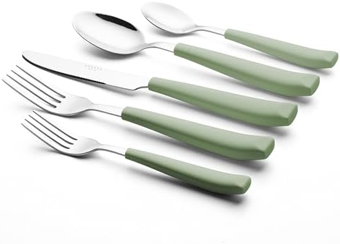 ANNOVA Silverware Set Stainless Steel Colorful Handle Tableware
