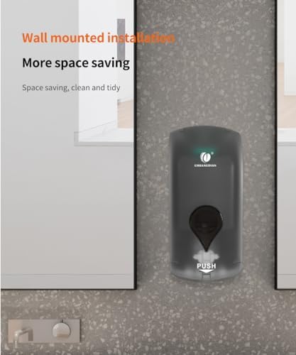Manual Foam Soap Dispenser, 35oz (1000mL) Commercial Refillable