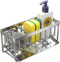 Sink Caddy Sponge Holder, Stainless Steel, Silver