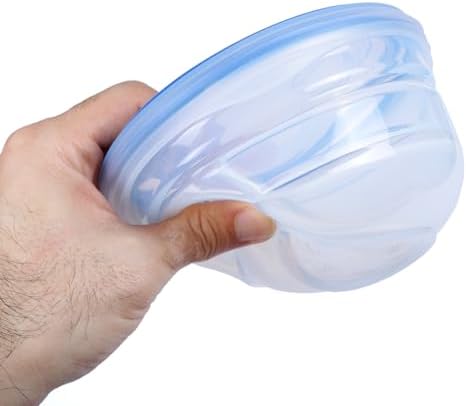 HomeStock SIL e Collapsible Bowl with Lid - Leakproof Food Container