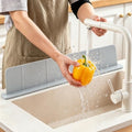 Silicone Water Splash Guard 20” 28" for Sink Front Edge & Behind