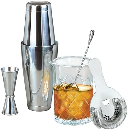 Lily's Home 6-Piece Boston Cocktail Shaker Set: Boston Shaker Cocktail