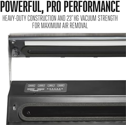 Weston 65-0501-W Vacuum Sealer, 11-Inch Stainless Steel