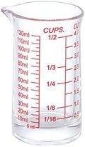 Ackers 4oz Glass Measuring Cup – Shot Glass with Ounce,Ml,Cups