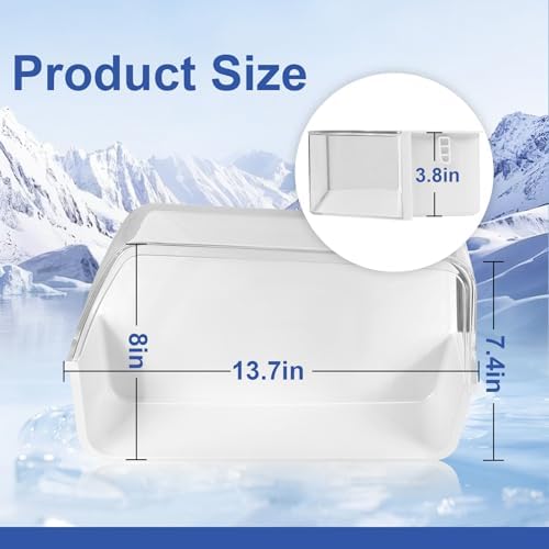 DA97-12650A Refrigerator Door Shelf Bin Basket Right Side Compatible
