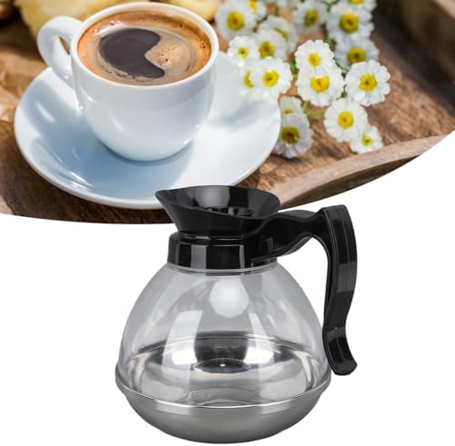 Coffee Carafe,12 Cup Coffee Maker Replacement Coffee Carafe1.2qt Abs