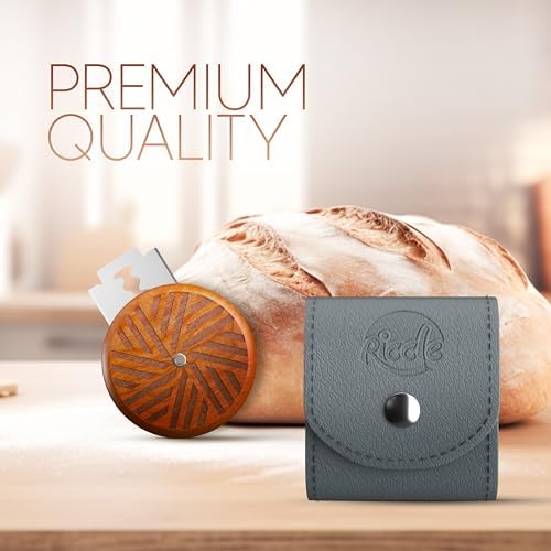 RICCLE UFO Bread Lame, Sourdough Scoring Tool, 15 Blades with Storage