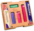 3" Slim 6-in-1 Expandable Storage Bag Organizer Kitchen Drawer