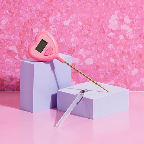 Paris Hilton Digital Heart Shaped Thermometer, Pink
