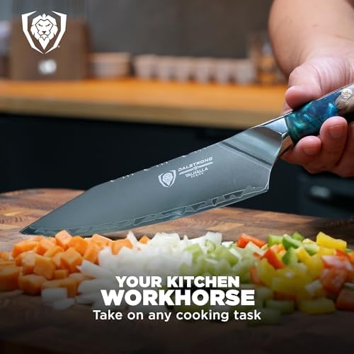 Dalstrong Valhalla 8-Inch Chef Knife, 9CR18MOV Steel