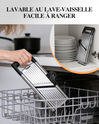 MASTERTOP Adjustable Mandoline Food Slicer