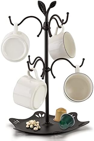 Coffee Mug Holder for Large Mugs, Mug Tree for Counter, Cup Holder for