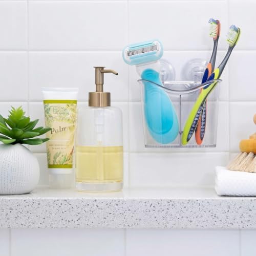 Better Houseware in-Sink Cutlery Holder, Large, Clear