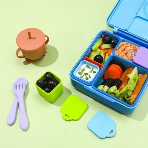 2PCS Dip Containers Compatible with, 4oz Salad Dressing Container To