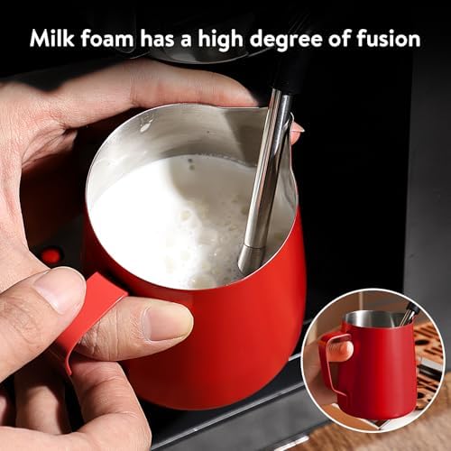 Bincoo Professional 20oz Milk Frothing Pitcher for Latte Art, 304