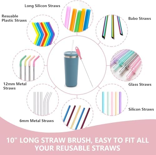 3 in 1 Silicone Bottle Brush Set, Baby Bottle Cleaning Kit with Nipple