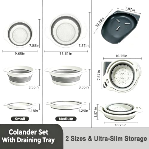 AUOON Clip On Strainer Silicone for All Pots and Pans