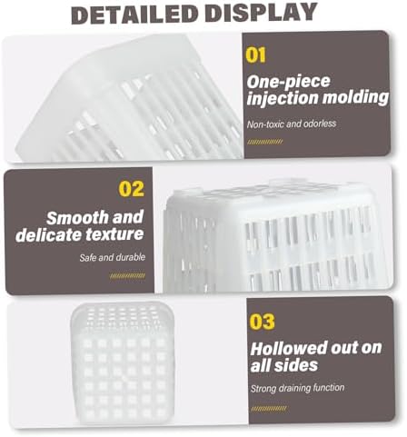 Dishwasher Cutlery Basket 5x4x3 Inch, Hollow Out Silverware Holder