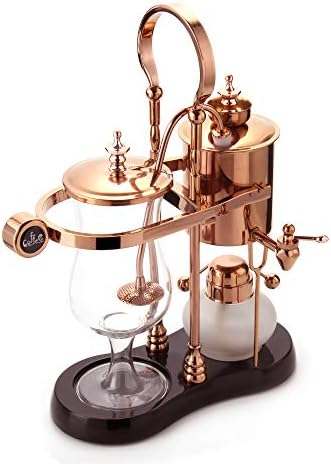 Diguo Belgian Balance Syphon Coffee Maker, Rose Golden, 500ml