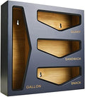 Bamboo Bag Storage Organizer for Kitchen Drawer, Baggie organizer