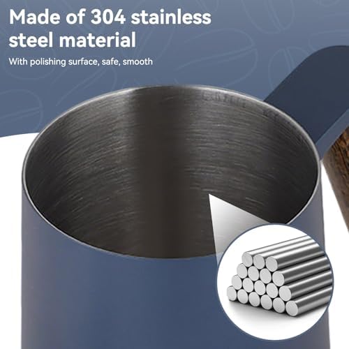 Gooseneck Pour Over Kettle, 600ml/20oz, 304 Stainless Steel