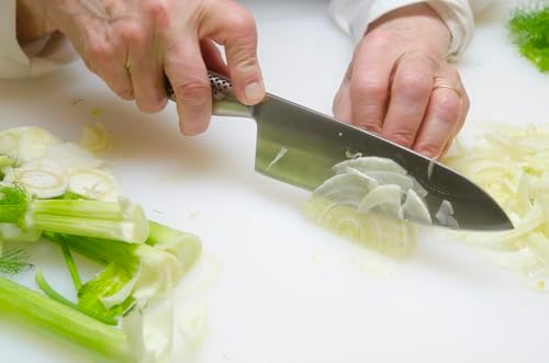 Global Stainless Steel 3-Piece Knife Set