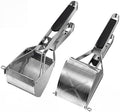 15oz Potato Ricer with 4 Plates - Heavy Duty Stainless Steel Masher