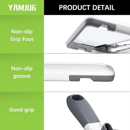 Multi Handheld Mandoline Slicer - Adjustable Stainless Steel Blade