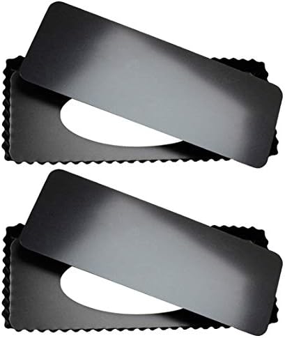 Tosnail 2 Pack 14" x 5.75" Non-Stick Quiche Pan Tart Pan with