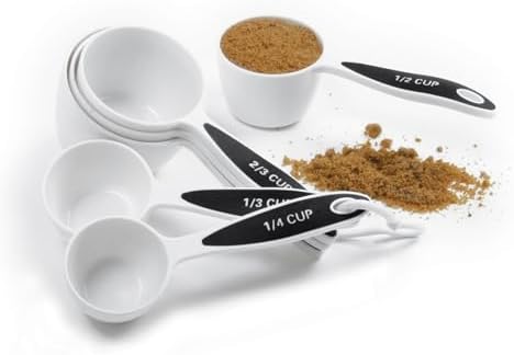 Norpro Grip-Ez Measuring Cup Set Of 6 New Bpa Free Plastic Comfortable