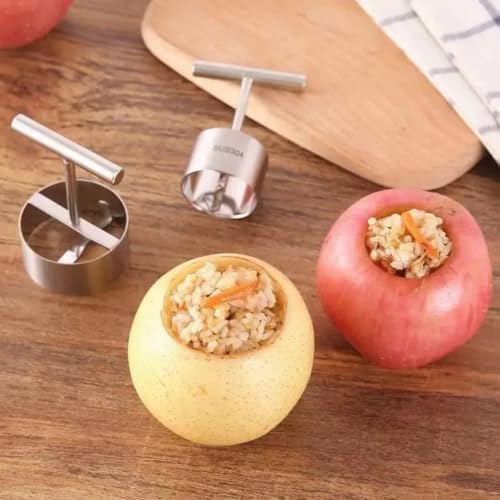 5-in-1 Stainless Steel Fruit Corer Tool – Apple, Pear & Pineapple Core