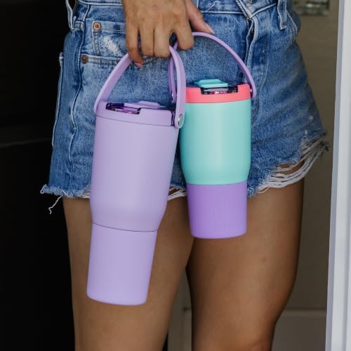 BrüMate Resa Flip 35oz Travel Tumbler with Covered Flip Down Straw