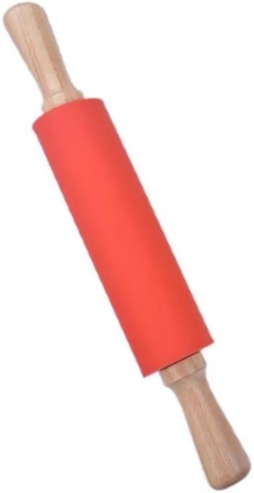 Silicone Rolling Pin Non Stick Surface, Rolling Pins by NASNAIOLL