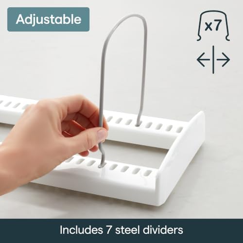 YouCopia StoreMore Bakeware Rack, Adjustable Dividers, Baking Pan