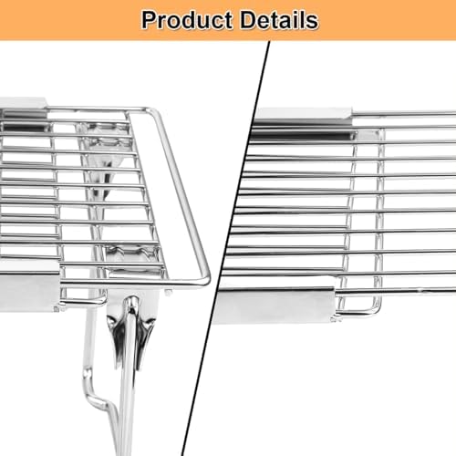 Orgneas Expandable Freezer Shelf Cooler Shelf Organizer 15.8"-22"