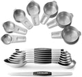 Stainless Steel Measuring Cups & Spoons Set, EWFEN Kitchen Tools