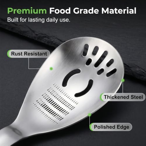 5-in-1 Stainless Steel Cooking Spoon (#A)