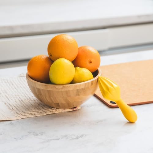 Prepara Juicy Juice Manual Citrus Reamer, Yellow