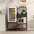 MAHANCRIS Mini Fridge Stand with Power Outlet