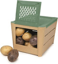Snips 000500 Potato, Onion & Vegetable Storage Keeper, Green